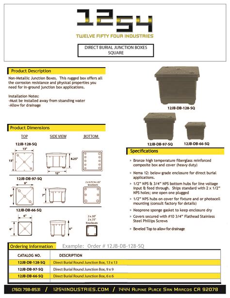 circle white metal j box|j boxes for burial.